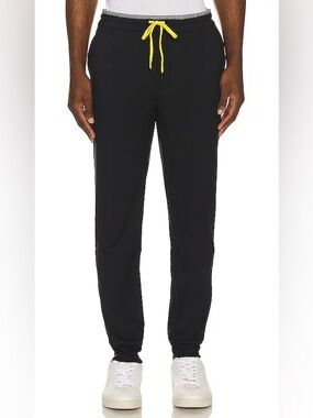 Mens Chubbies Active Movementum Joggers The Obsidians - Black Size Medium